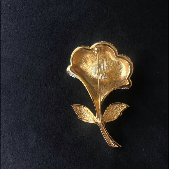 Vintage Gold Plated Brooch - Picture 6 of 7